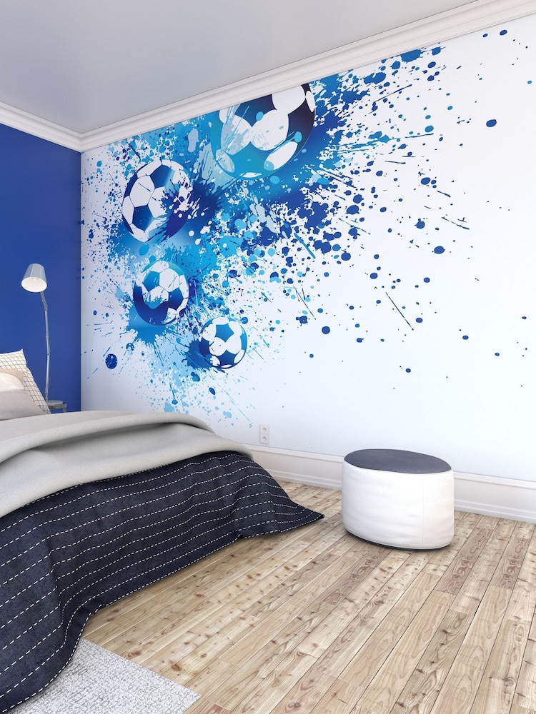 Origin Murals Pink Girls Playing Football 3.5M x 2.8M Wall Mural - Image 1 of 3 Origin Murals Pink Girls Playing Football 3.5M x 2.8M Wall Mural - Image 1 of 3