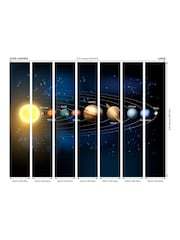 Origin Murals Multi Planets 3.5M x 2.8M Wall Mural - Image 2 of 2
