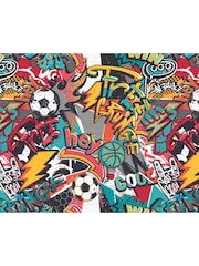Origin Murals Red Sports Graffiti 3.5M x 2.8M Wall Mural - Image 2 of 3