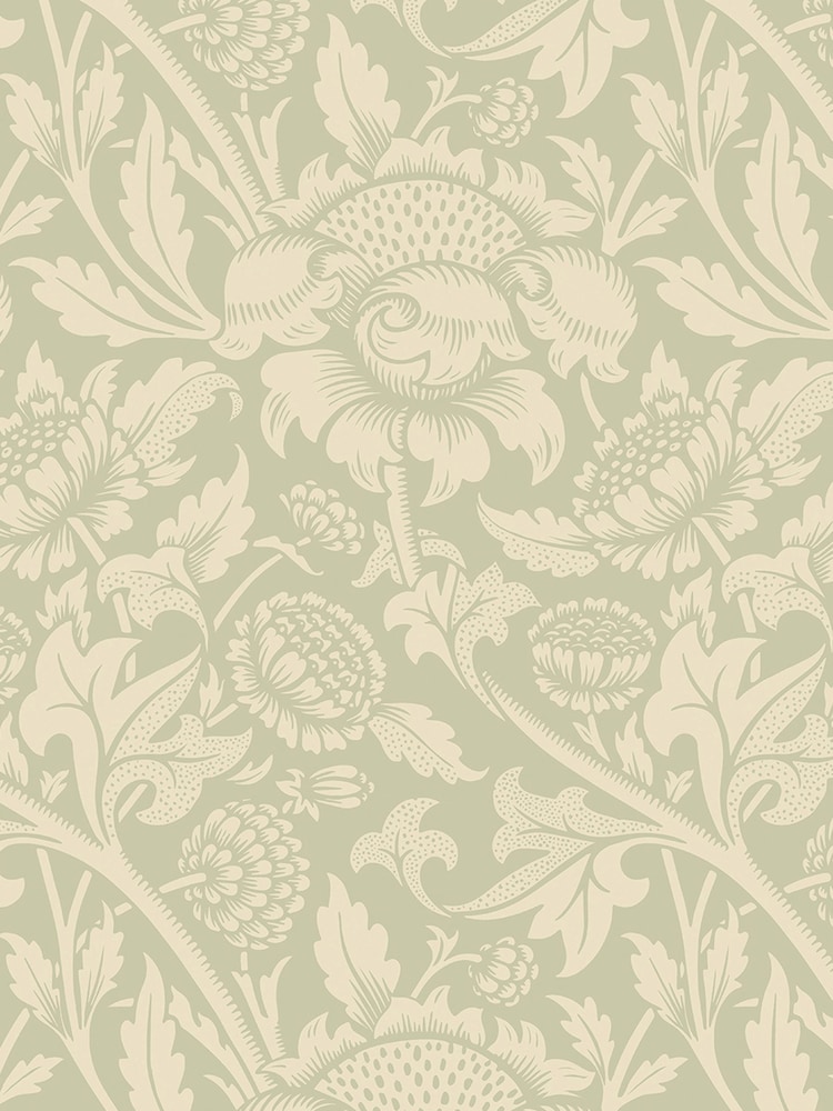 Hoopla Walls Bamboo Damask Trail A4 Wallpaper Sample - Image 1 of 1 Hoopla Walls Bamboo Damask Trail A4 Wallpaper Sample - Image 1 of 1