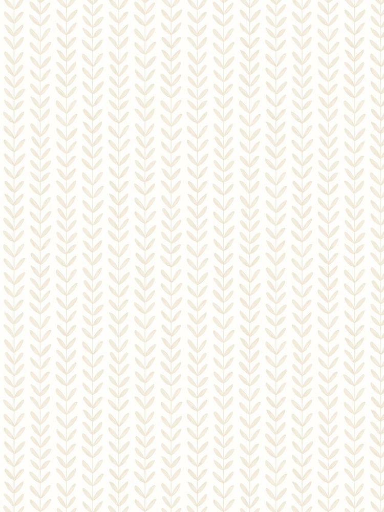 Hoopla Walls Linen Ditsy Leaf Stripe A4 Wallpaper Sample - Image 1 of 1 Hoopla Walls Linen Ditsy Leaf Stripe A4 Wallpaper Sample - Image 1 of 1