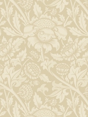 Hoopla Walls Hemp Damask Trail A4 Wallpaper Sample - Image 1 of 1