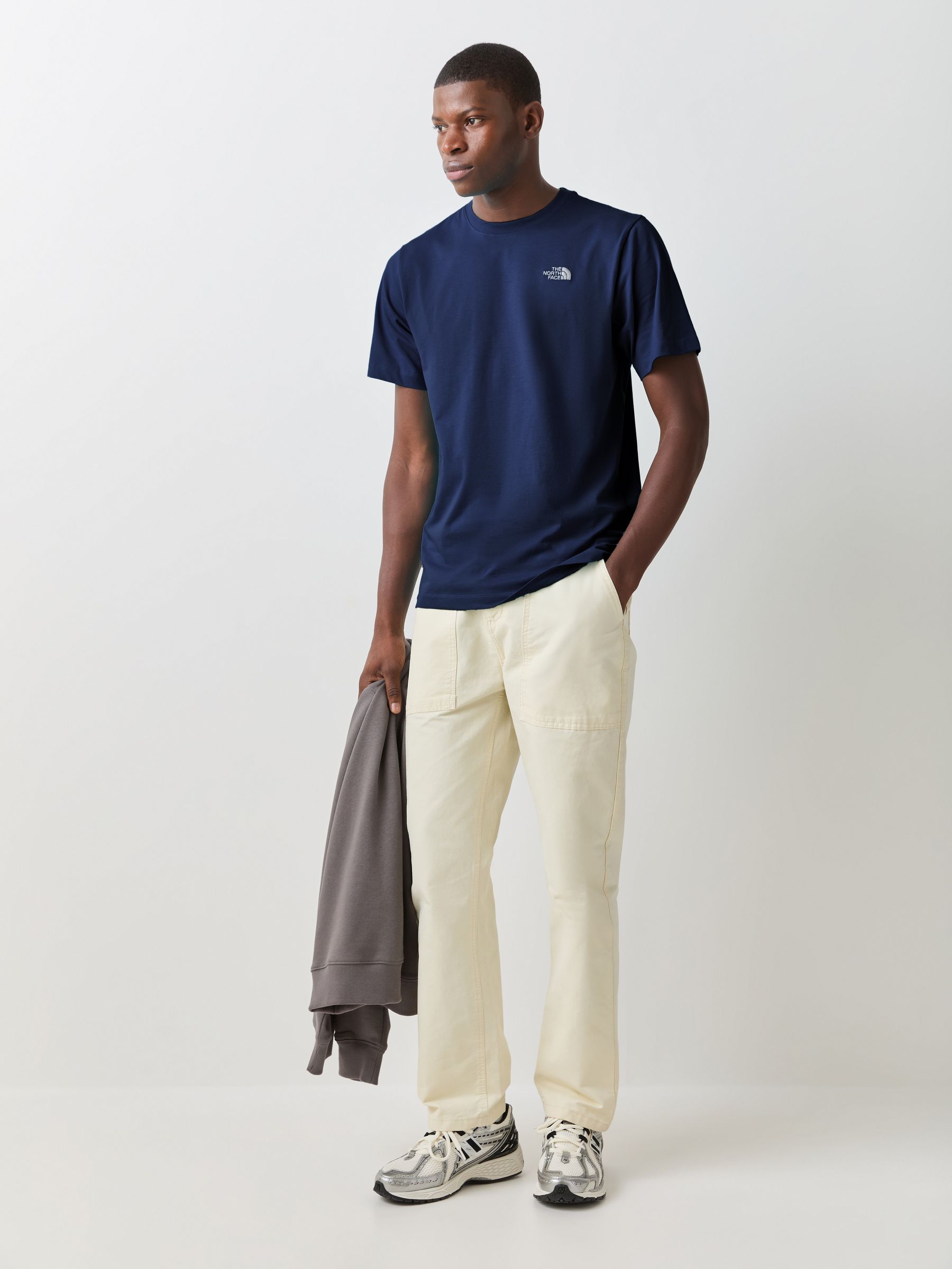 Next：日本 ネイビー ブルー - The North Face Simple Dome Tシャツ