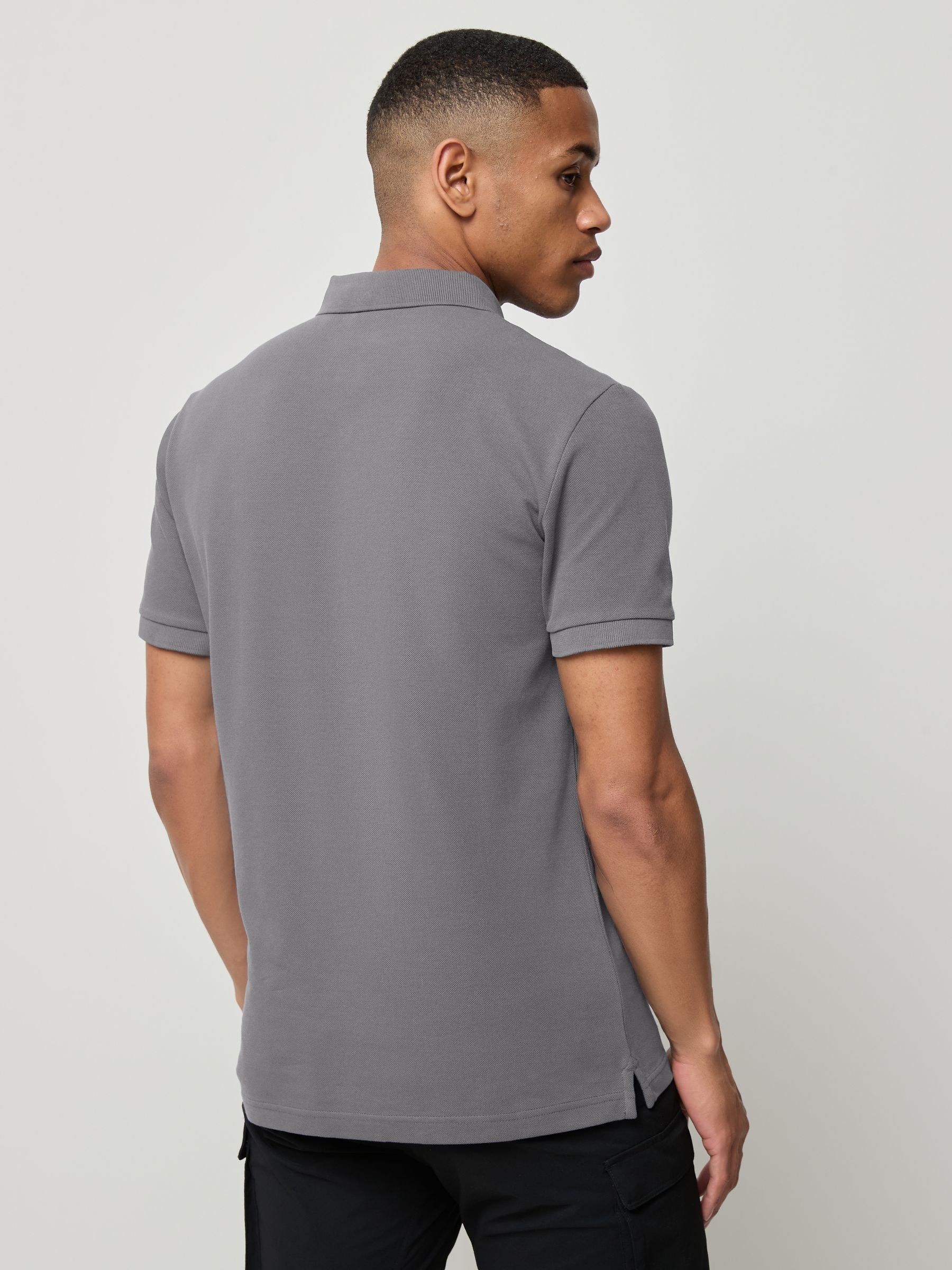 ultimus Offset Button Polo Shirt グレー 半袖 Gildan Mens Ultra Cotton Pique Polo Shirt (XS) (Sport Grey (RS