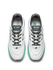 New Balance White 1080 V15 Running Trainers - Image 6 of 11