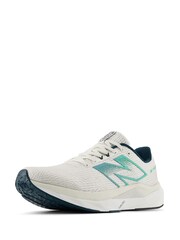 New Balance White/Green Propel v5 Running Trainers - Image 4 of 9