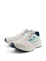 New Balance White/Green Propel v5 Running Trainers - Image 6 of 9