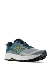 New Balance White/Aqua Rebel Trail Trainers - Image 5 of 8