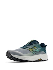 New Balance White/Aqua Rebel Trail Trainers - Image 6 of 8