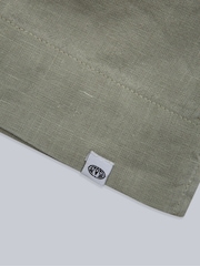 Animal Green Womens Nova Linen Shirt - Image 9 of 9