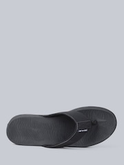 Animal Black Mens Fader Flip Flops - Image 2 of 5