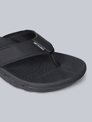 Animal Black Mens Fader Flip Flops - Image 5 of 5