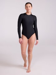 Mountain Warehouse Black Womens Sydney Long Sleeve Swim Suit - Image 3 of 10