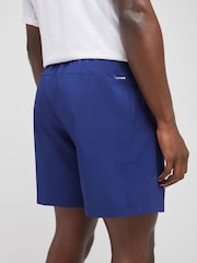 深藍色 - adidas Workout Essentials Base Woven Shorts - 圖片 3，共 4