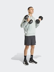 adidas Green Category Training Graphic Hoodie - Image 3 of 6