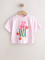 藍色／綠色 - T 恤 4 件組 (3 個月至 7 歲) - 圖片 4，共 9