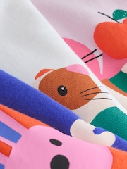 藍色／綠色 - T 恤 4 件組 (3 個月至 7 歲) - 圖片 7，共 9