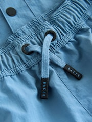 Baker by Ted Baker Blue Shirt, T-Shirt and Shorts Set - Image 14 of 16