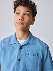 Baker by Ted Baker Blue Shirt, T-Shirt and Shorts Set - Image 6 of 16