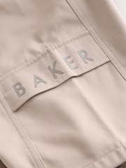 Baker by Ted Baker Stone Woven Cargo Shorts - Image 10 of 10