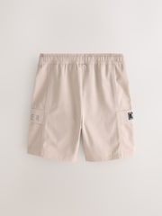 Baker by Ted Baker Stone Woven Cargo Shorts - Image 2 of 5