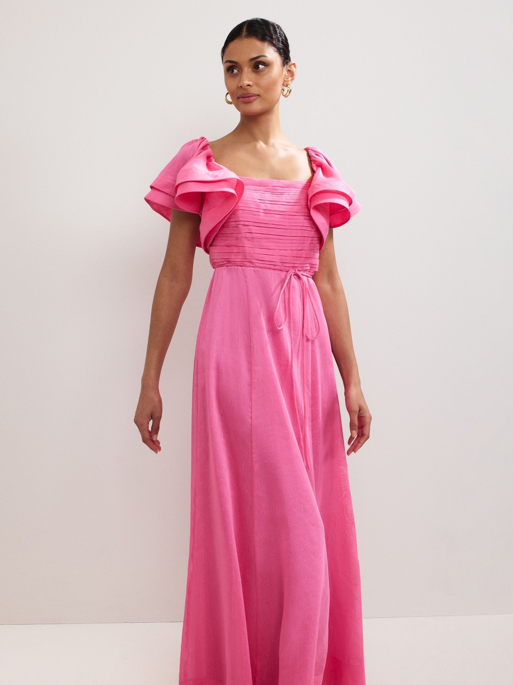 Buy Phase Eight Pink Rhianna Midi Dress from Next USA