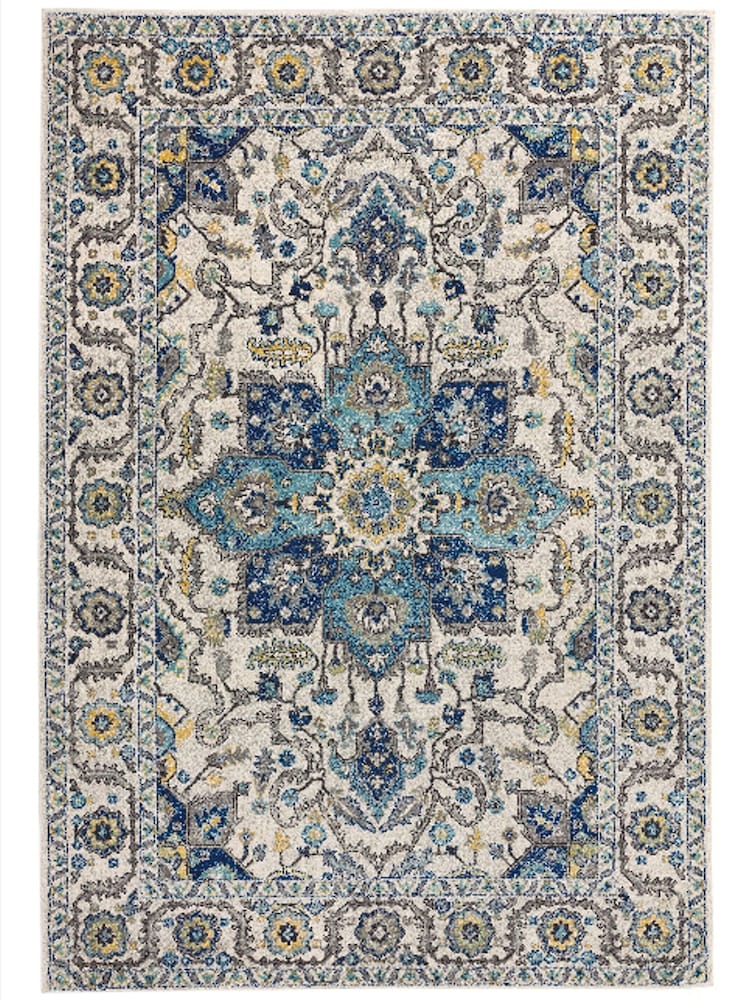 Blue Nova Oriental Rug - Image 1 of 6 Blue Nova Oriental Rug - Image 1 of 6