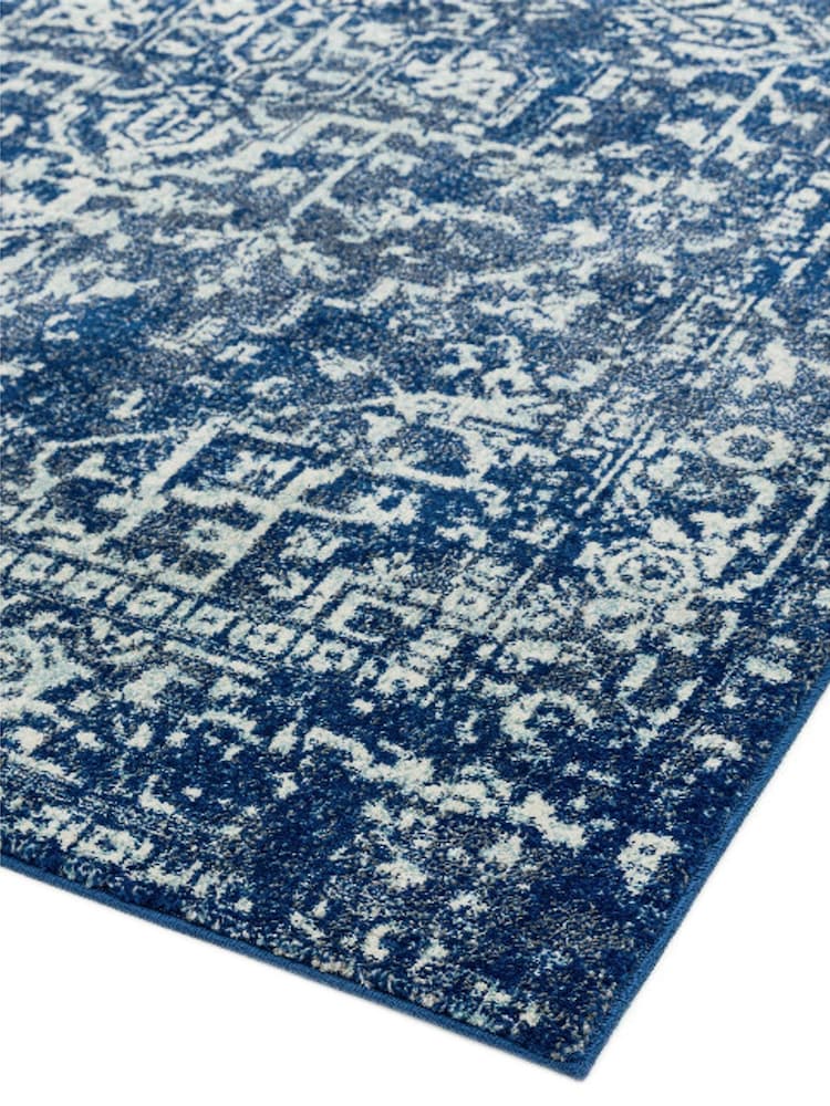 Navy Nova Oriental Rug - Image 2 of 5 Navy Nova Oriental Rug - Image 2 of 5