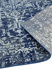 Navy Nova Oriental Rug - Image 3 of 5