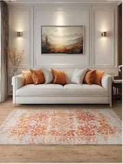 Orange Nova Oriental Rug - Image 1 of 6