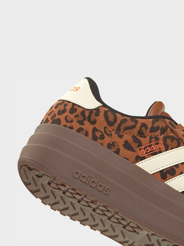 adidas Print/White VL Court Bold Trainers - Image 11 of 11