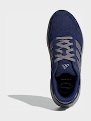 adidas Blue/Grey Cloudfoam Cuxxion 80s Trainers - Image 5 of 8