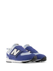 New Balance Blue Infant 574 Trainers - Image 5 of 8