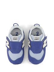 New Balance Blue Infant 574 Trainers - Image 7 of 8