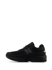 New Balance Black Youth 2002 Trainers - Image 2 of 6