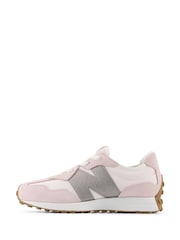 New Balance Pink Junior 327 Trainers - Image 2 of 8