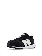 New Balance Black/White Infant 327 Trainers - Image 4 of 5