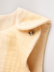 Yellow Lemon Stripes 1 Tog Sleeveless Baby Sleepbag - Image 4 of 7