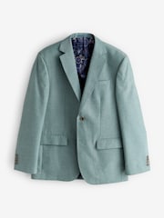 Mint Green Regular Fit Suit Jacket - Image 1 of 1