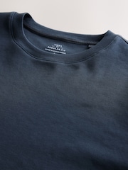 אפור כהה - חולצת טי עבה אלגנטית, סדרת Soft Touch - תמונה 8 מתוך 8