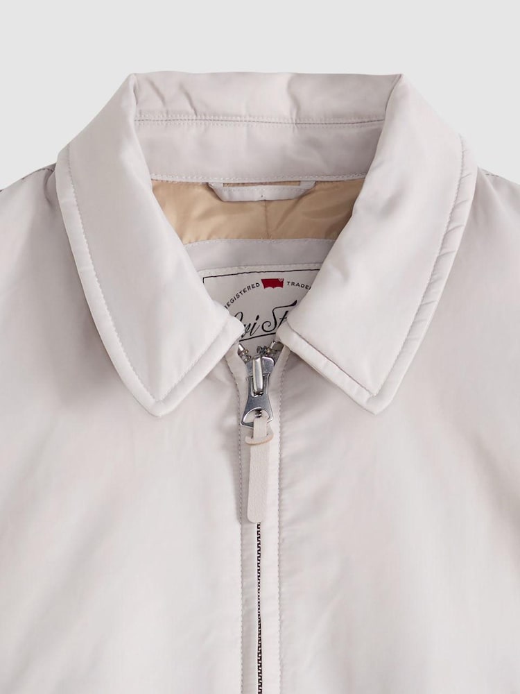 Levi's® Grey Bowie Crop Bomber Jacket - Image 6 of 6