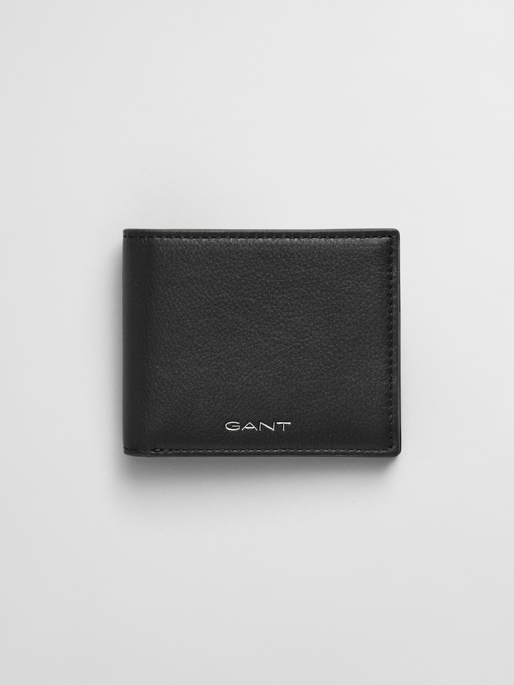 GANT Black Leather Bifold Wallet - Image 1 of 4