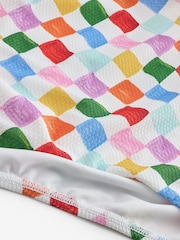 Eleanor Bowmer Multi Check Bandeau Tummy Control Swimsuit - Image 8 of 9