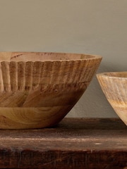 Nkuku Natural Gavivi Mango Wood Bowl - Image 1 of 3