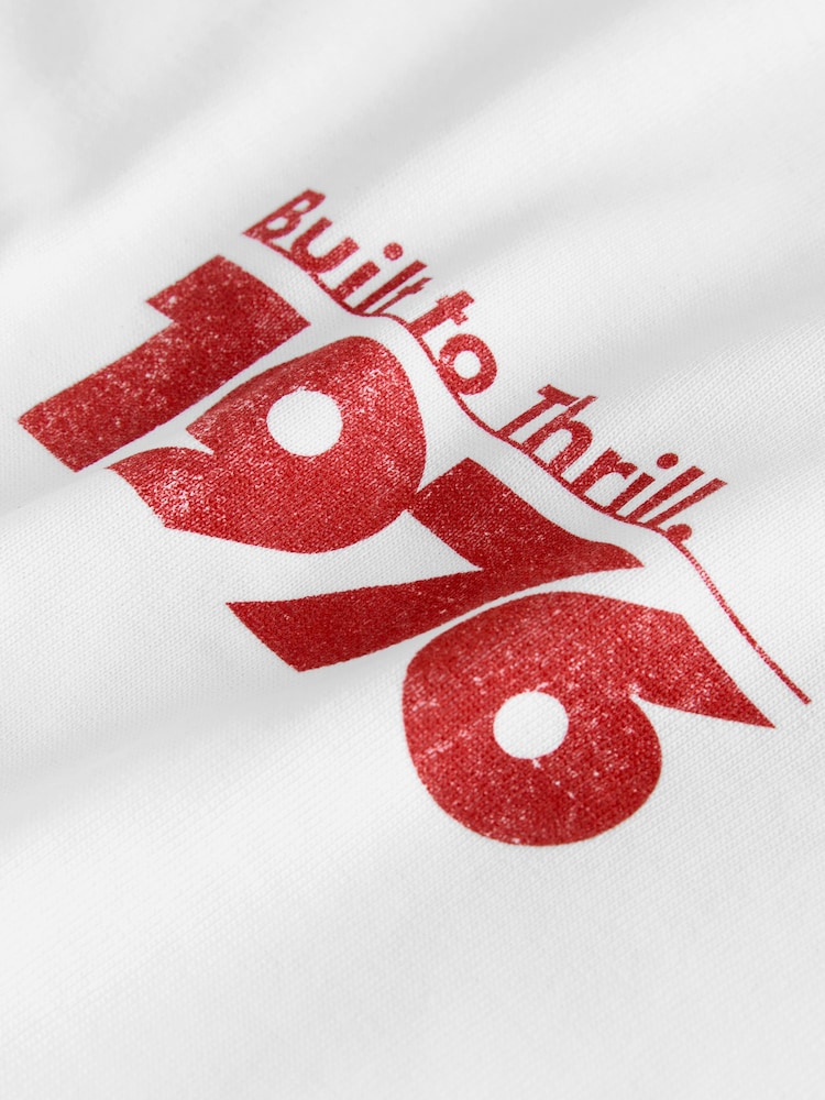 White Hot Hatch Car Graphic T-Shirt - Image 4 of 4 White Hot Hatch Car Graphic T-Shirt - Image 4 of 4