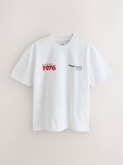 White Hot Hatch Car Graphic T-Shirt - Image 5 of 8