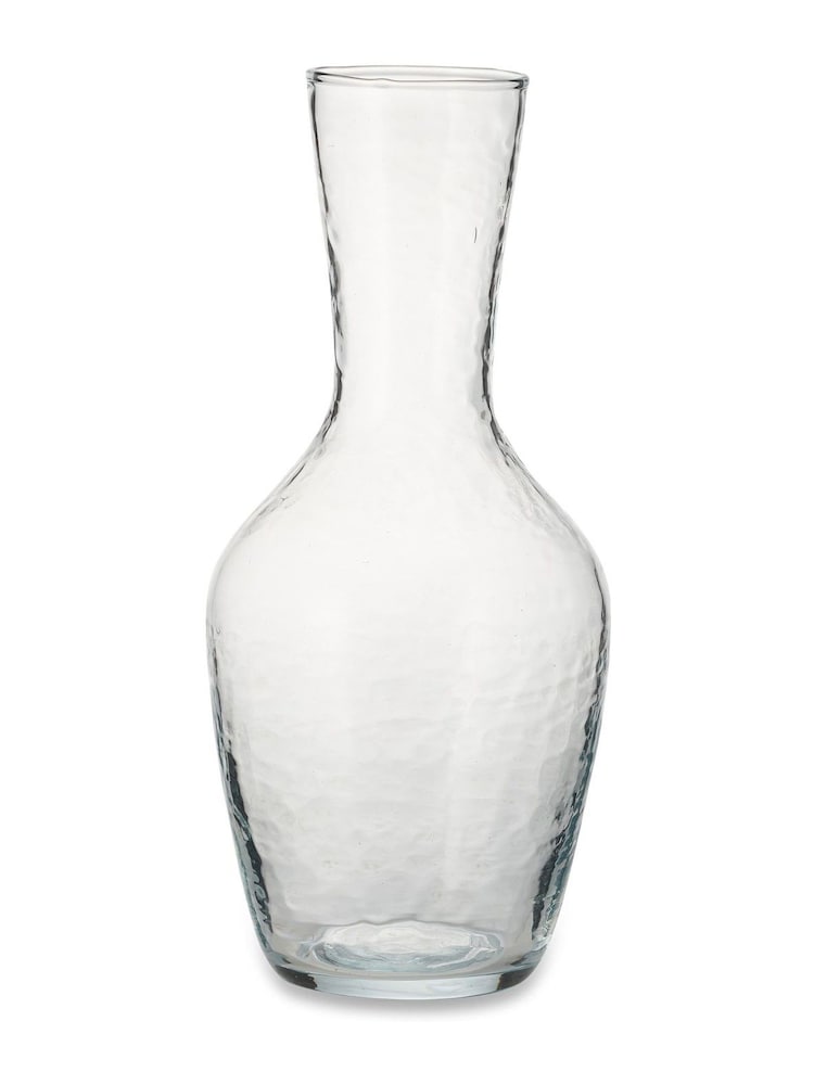 Nkuku Clear Yala Hammered Jug - Image 2 of 2