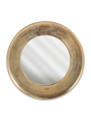 Nkuku Antique Brass Yakira Mirror - Image 2 of 2
