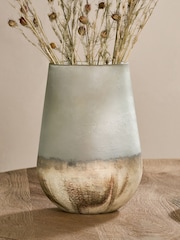 Nkuku Smoke Ngolo  Glass Vase - Image 2 of 4