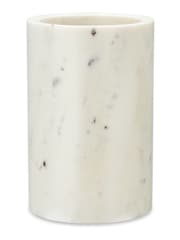 Nkuku White Duru Marble Wine Cooler - Image 3 of 3